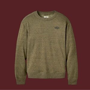 UGG-Nyles Relaxed Sweatshirt-Olive Heather